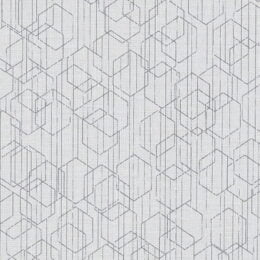 Rubix - Polar Silver Wallcover